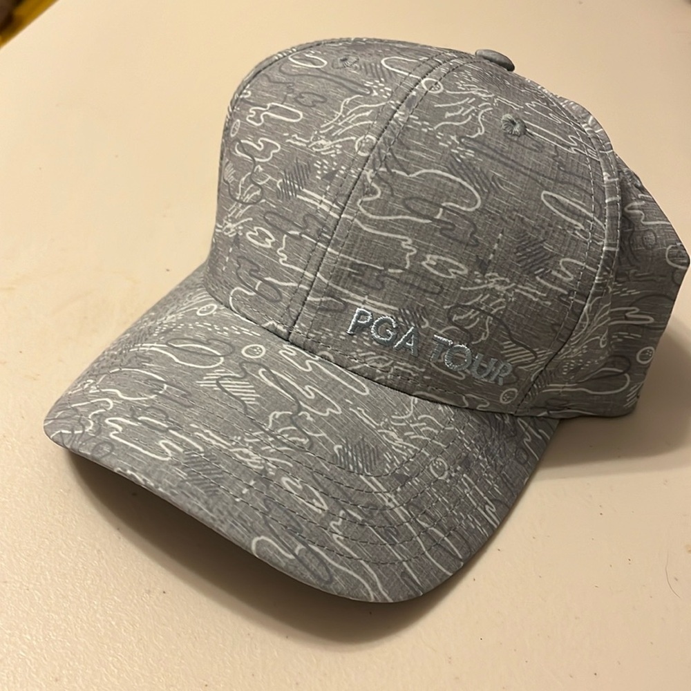 PGA men’s golf hat | One-Size | Grey
